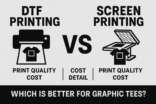 DTF Printing vs Screen Printing: Which Is Better for Graphic Tees?
