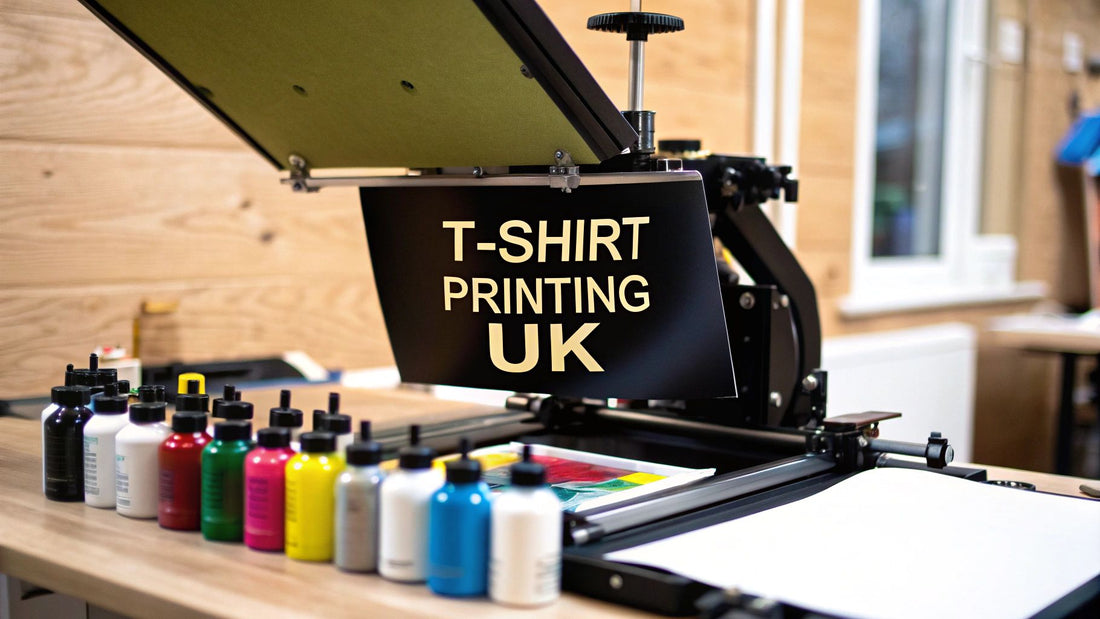 Printing on T Shirts UK A Complete Guide