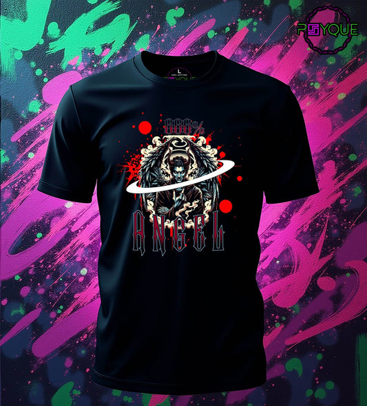 666% Angel T-shirt #d1 - Psyque