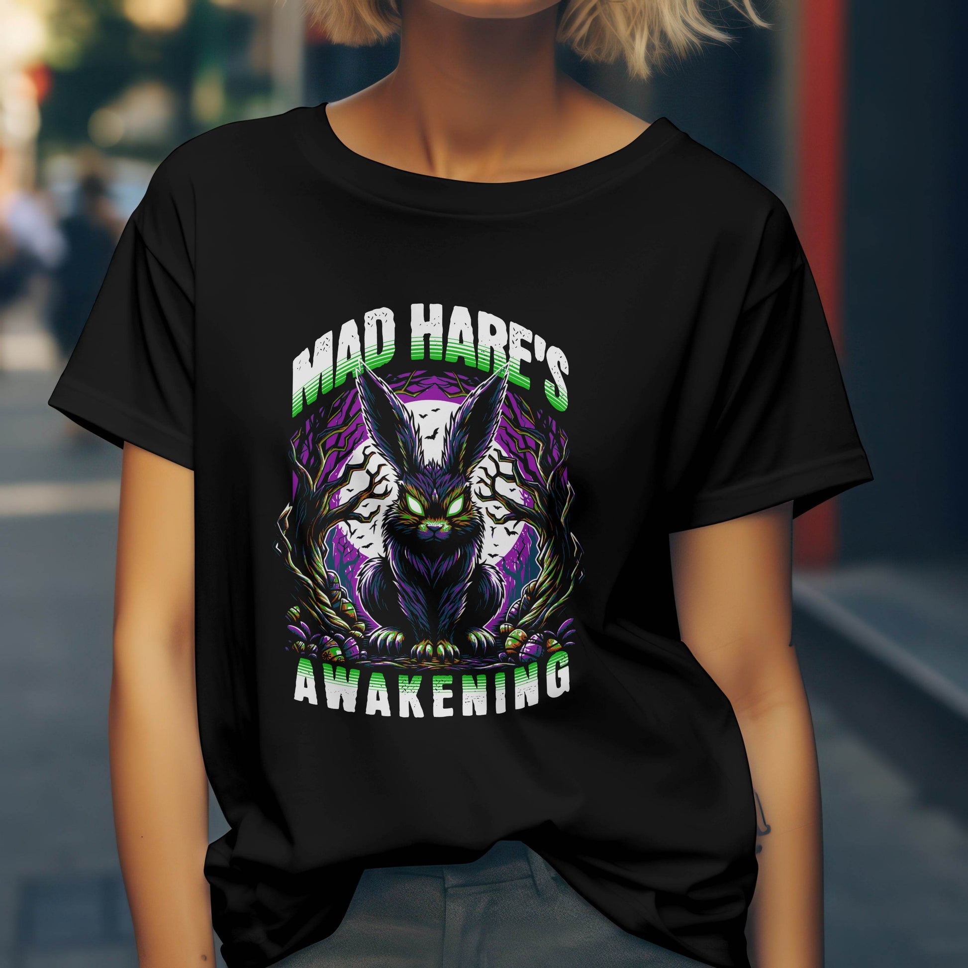Mad Hare's Awakening T-shirt #ea6 - Psyque