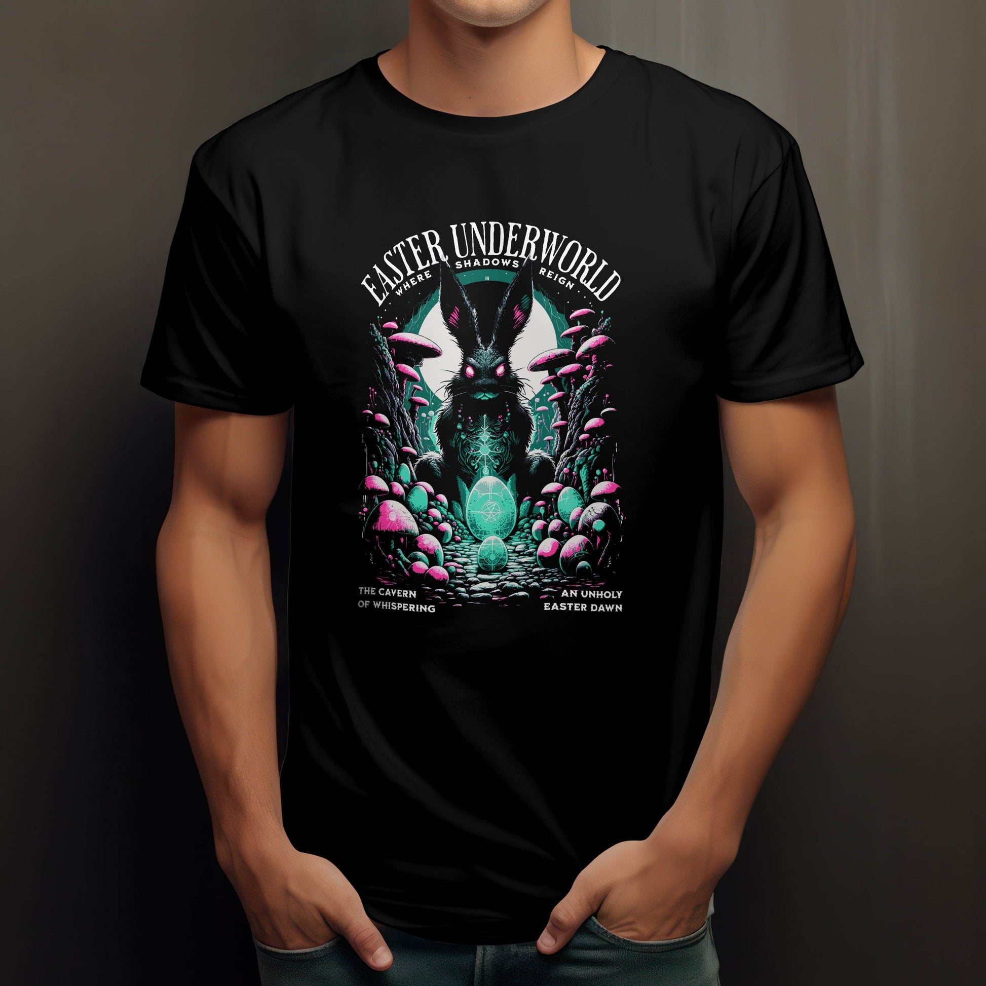 Easter Underworld – Cavern of Whispering T-shirt #ea7 - Psyque