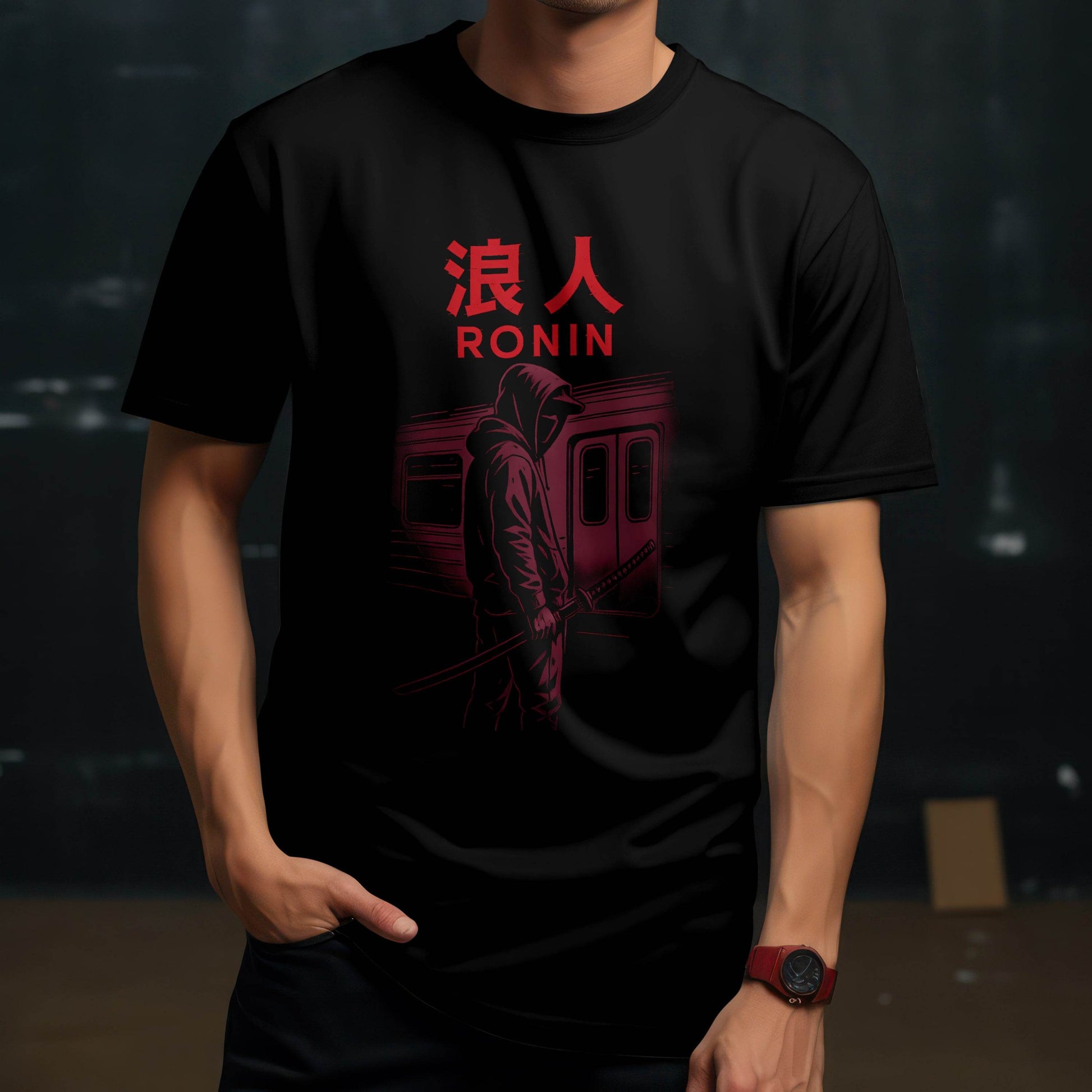Ronin With No Master Plan – Urban Samurai T-Shirt #jp4 - Psyque