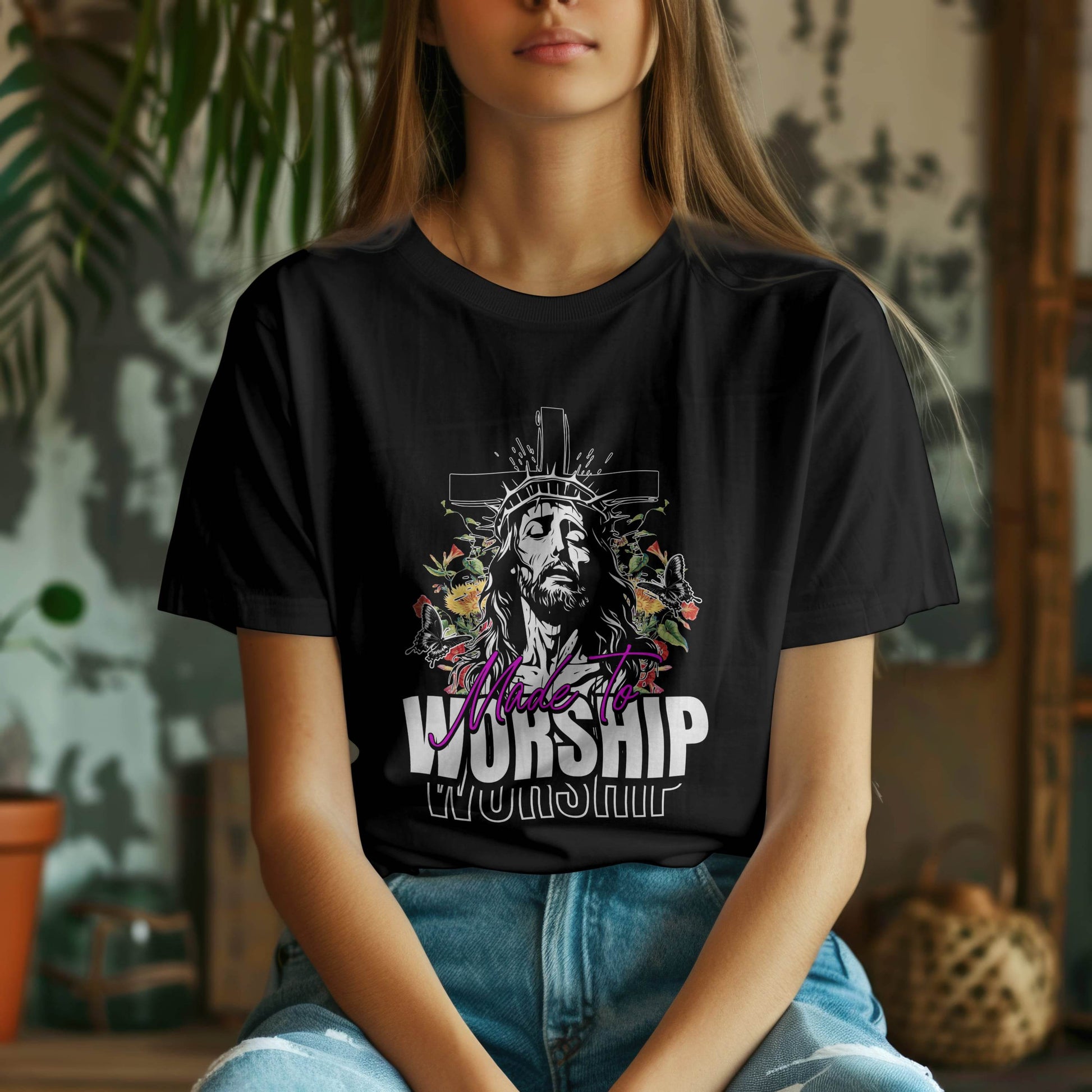 Made To Worship T-Shirt #re2 - Psyque