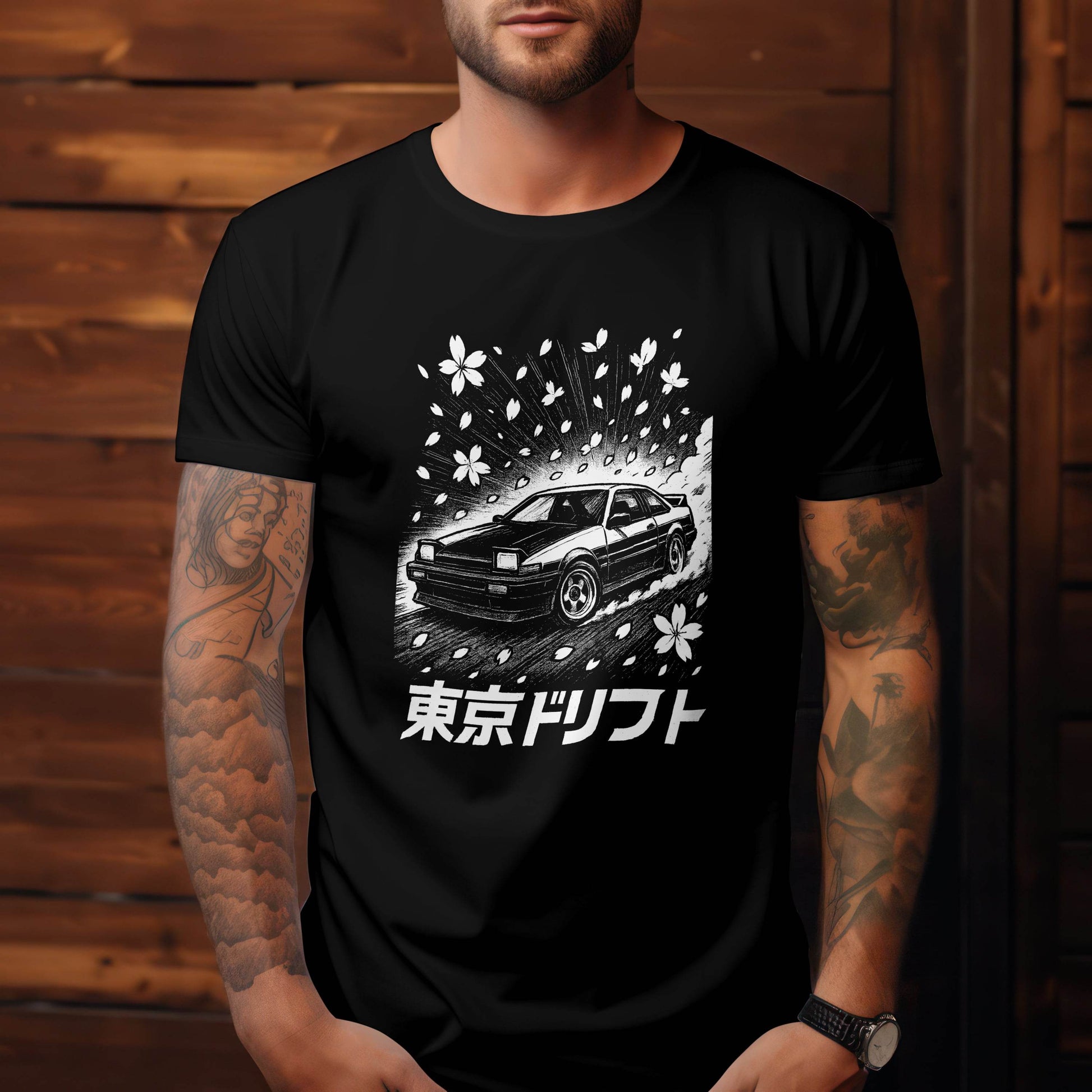 Tokyo Drifted – Sakura Speedcore T-Shirt #jp9 - Psyque