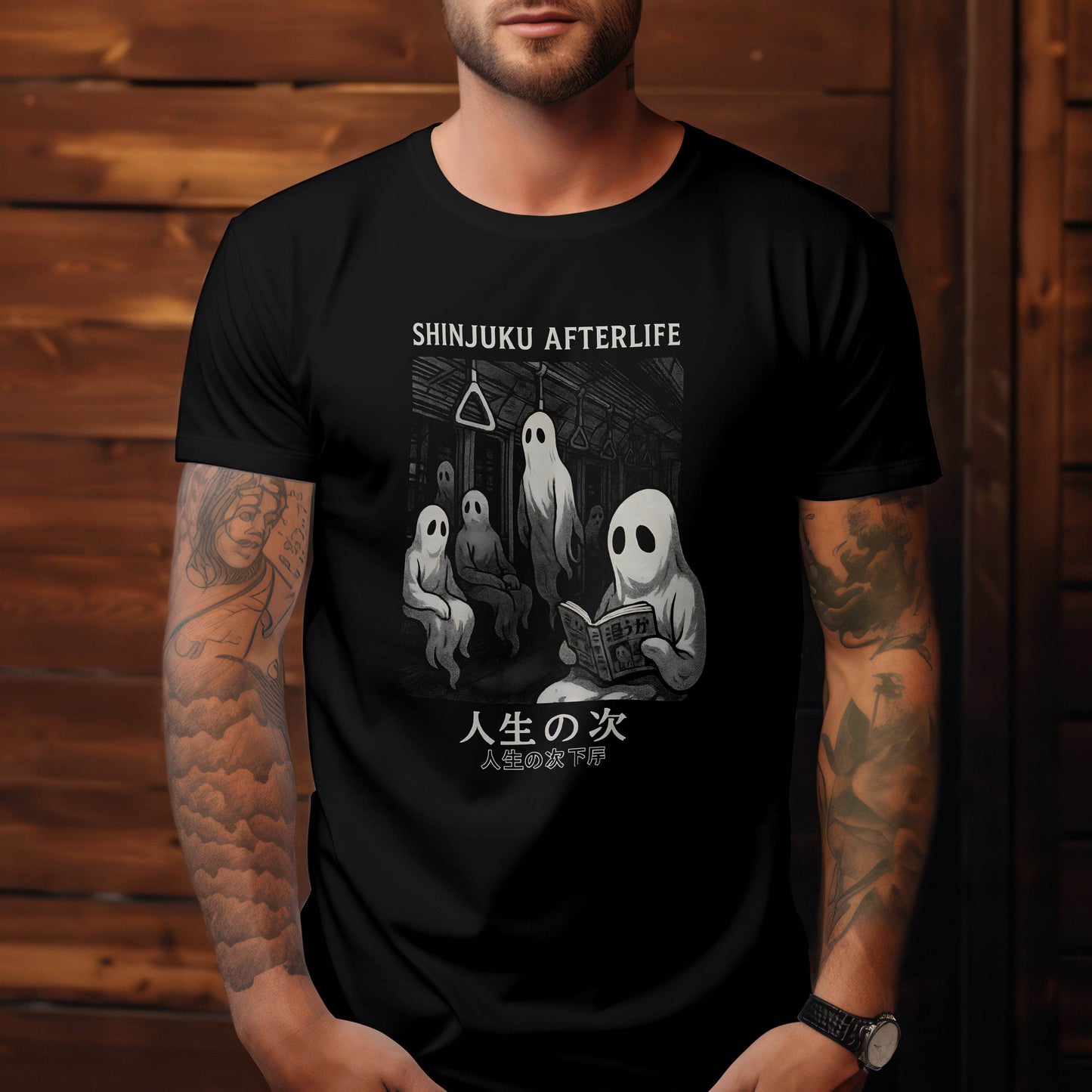 Shinjuku Afterlife – Next Stop: Beyond T-Shirt #jp7 - Psyque