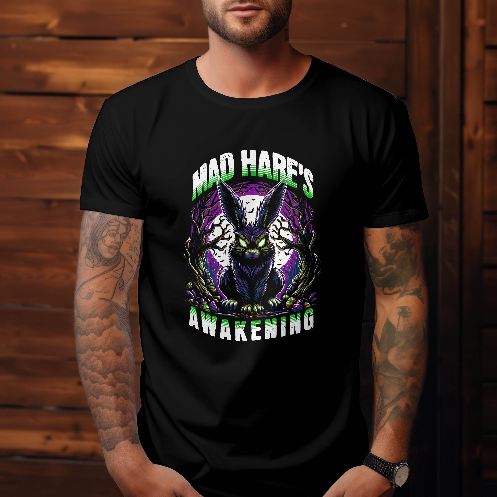 Mad Hare's Awakening T-shirt #ea6 - Psyque