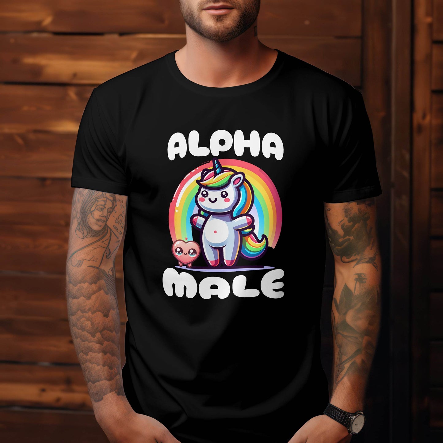 Alpha Male T-shirt #f1 - Psyque