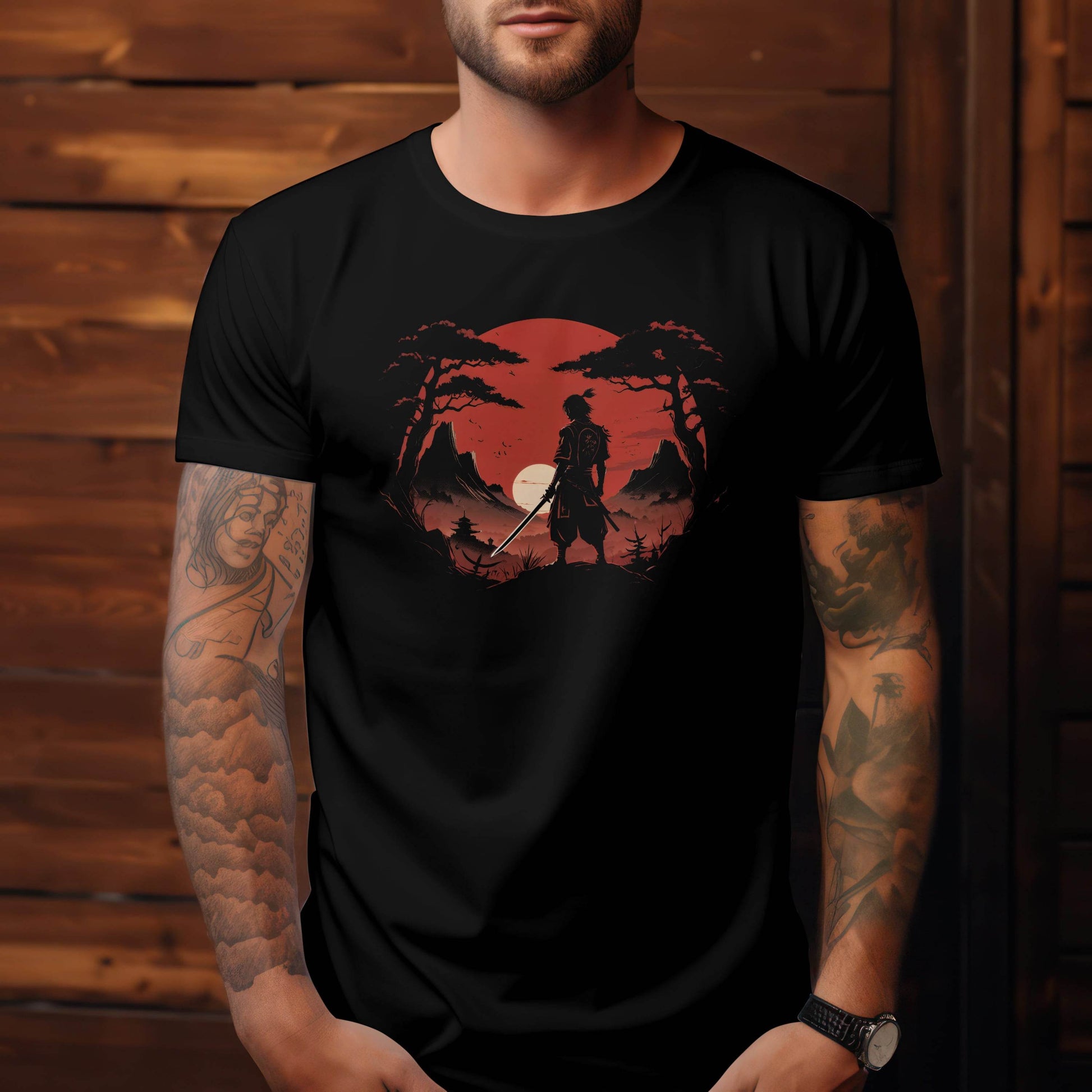 Blood Night – Silent Samurai T-Shirt #w1 - Psyque