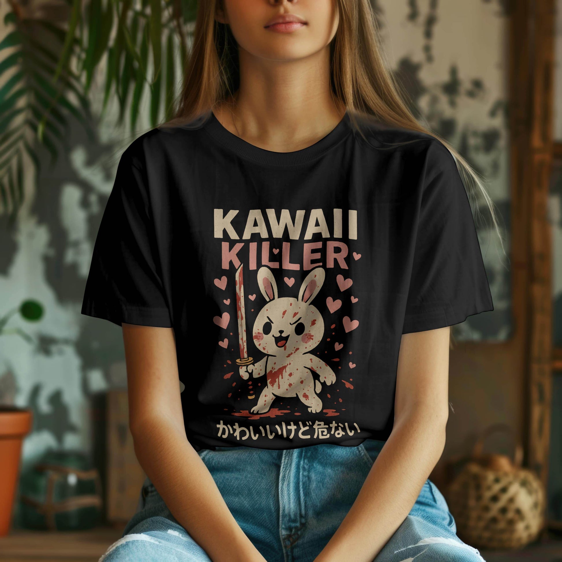 Kawaii Killer – Cute but Dangerous T-Shirt #jp8 - Psyque