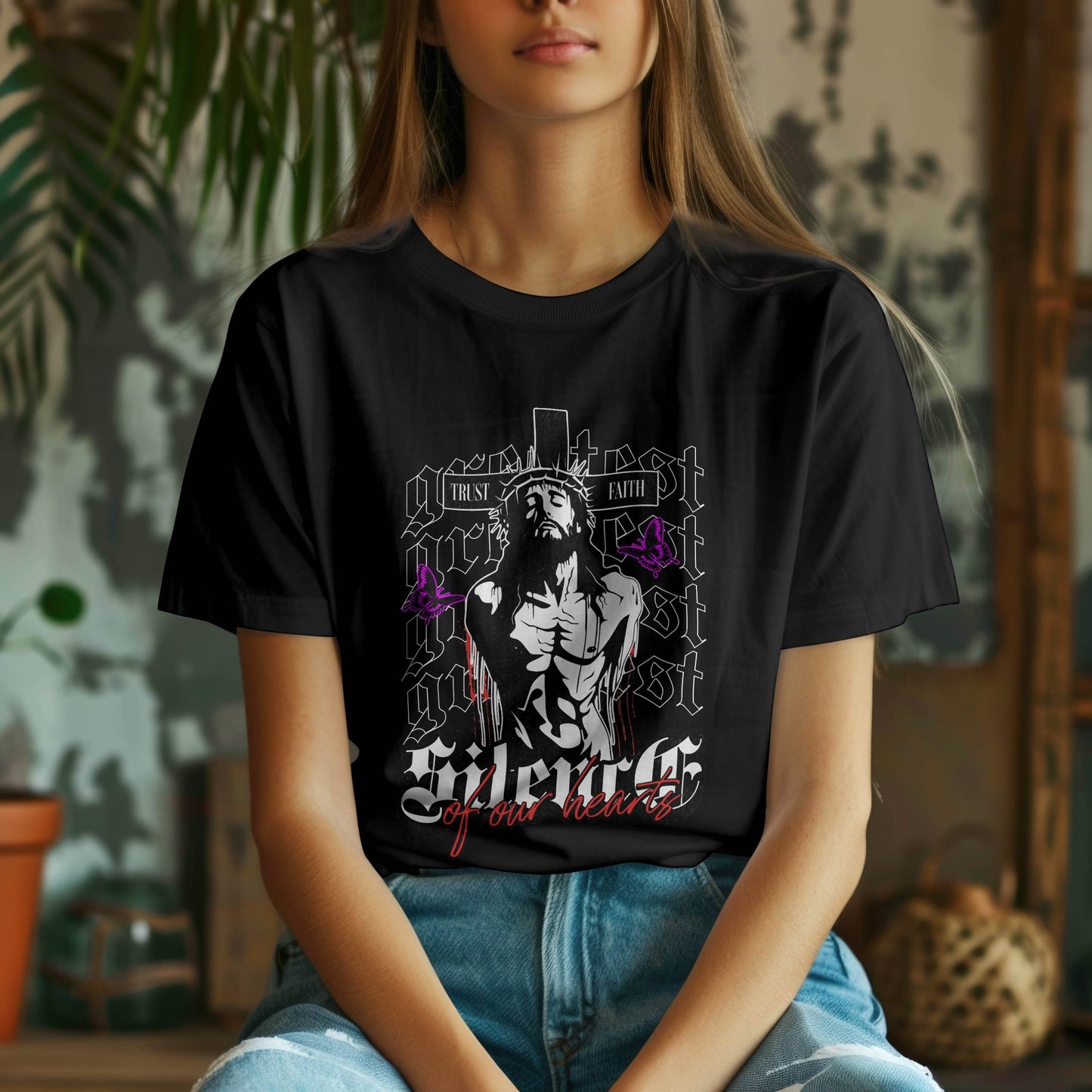 Trust Faith, Silence Of Our Hearts T-Shirt #re1 - Psyque