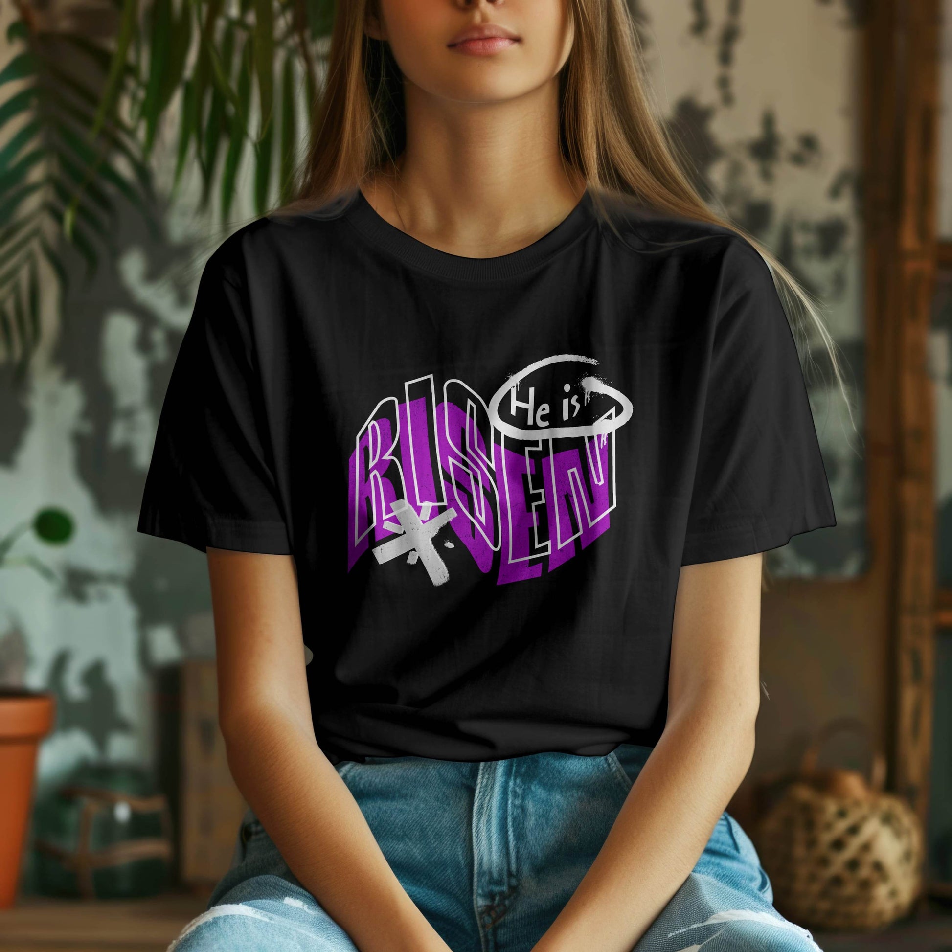 He Is Risen T-Shirt #re7 - Psyque