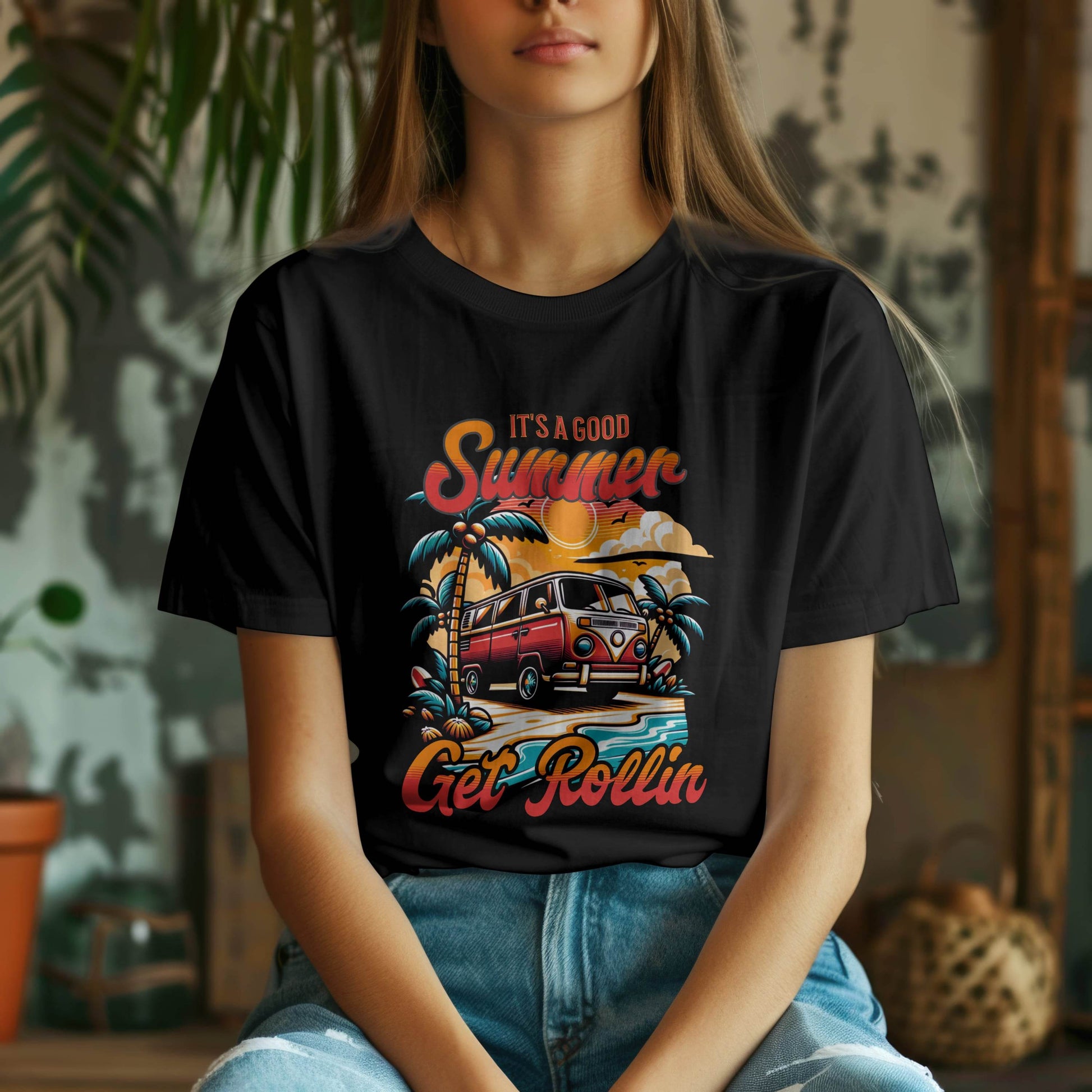It’s a Good Summer, Get Rollin T-Shirt #tw2 - Psyque