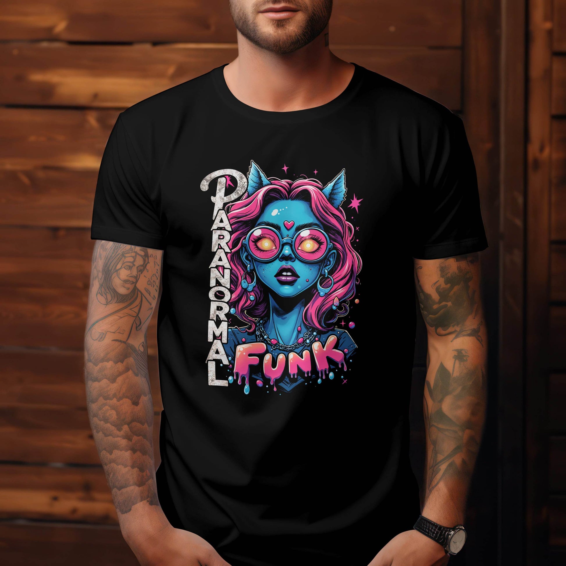 Paranormal Funk – Alien Queen Vibes T-shirt #p2c - Psyque