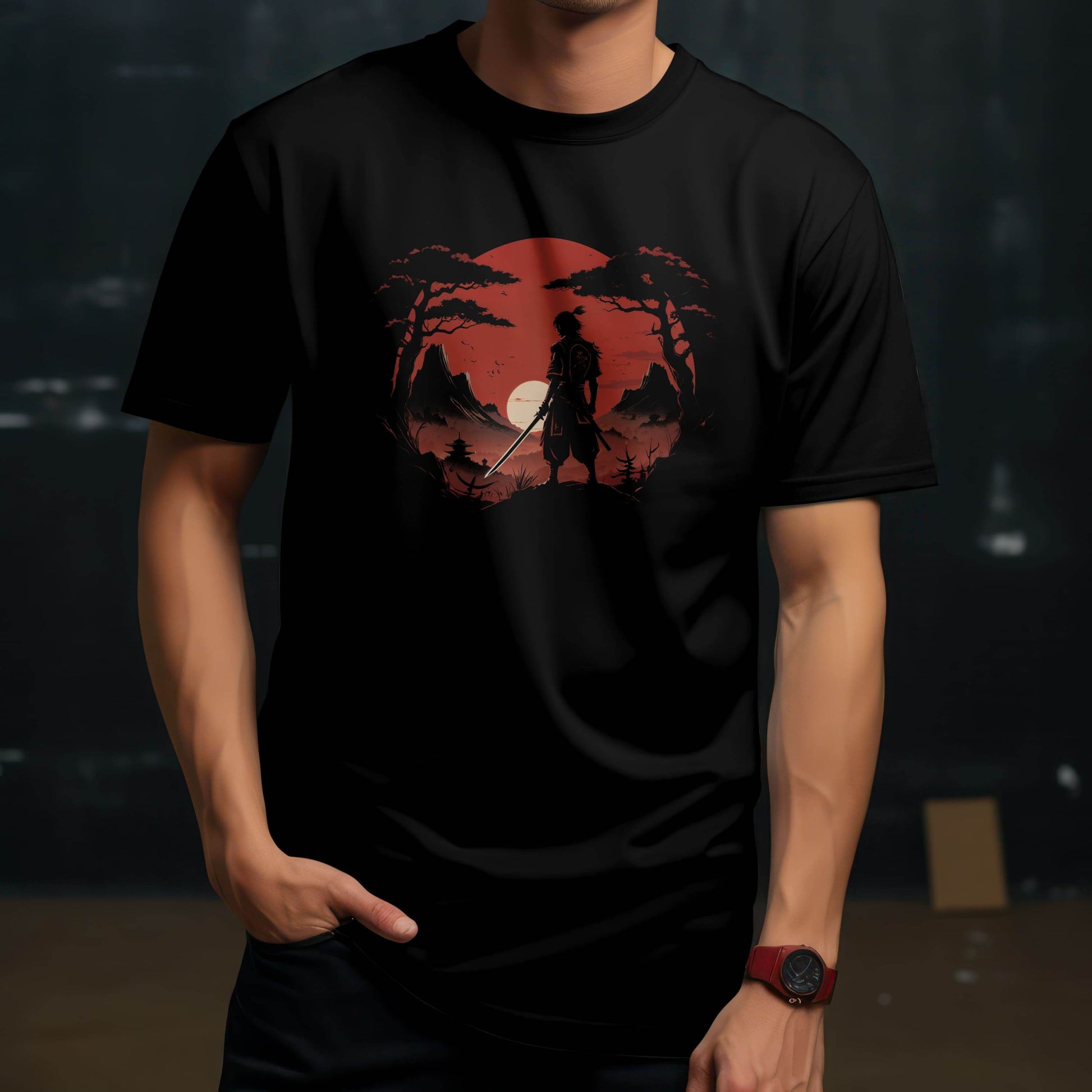 Blood Night – Silent Samurai T-Shirt #w1 - Psyque