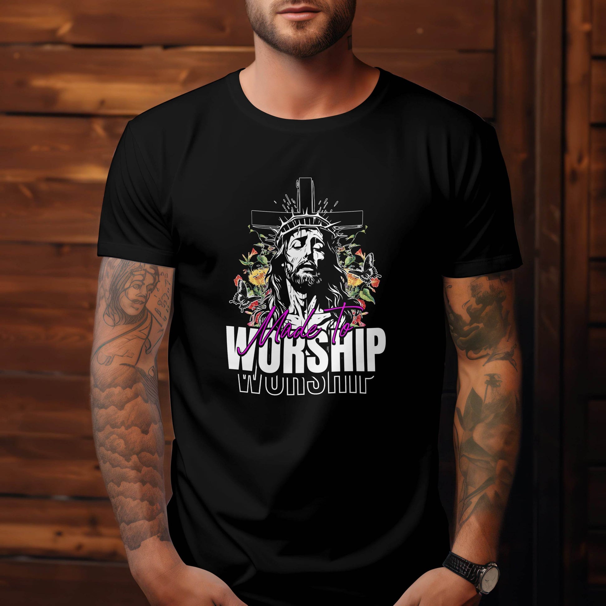 Made To Worship T-Shirt #re2 - Psyque