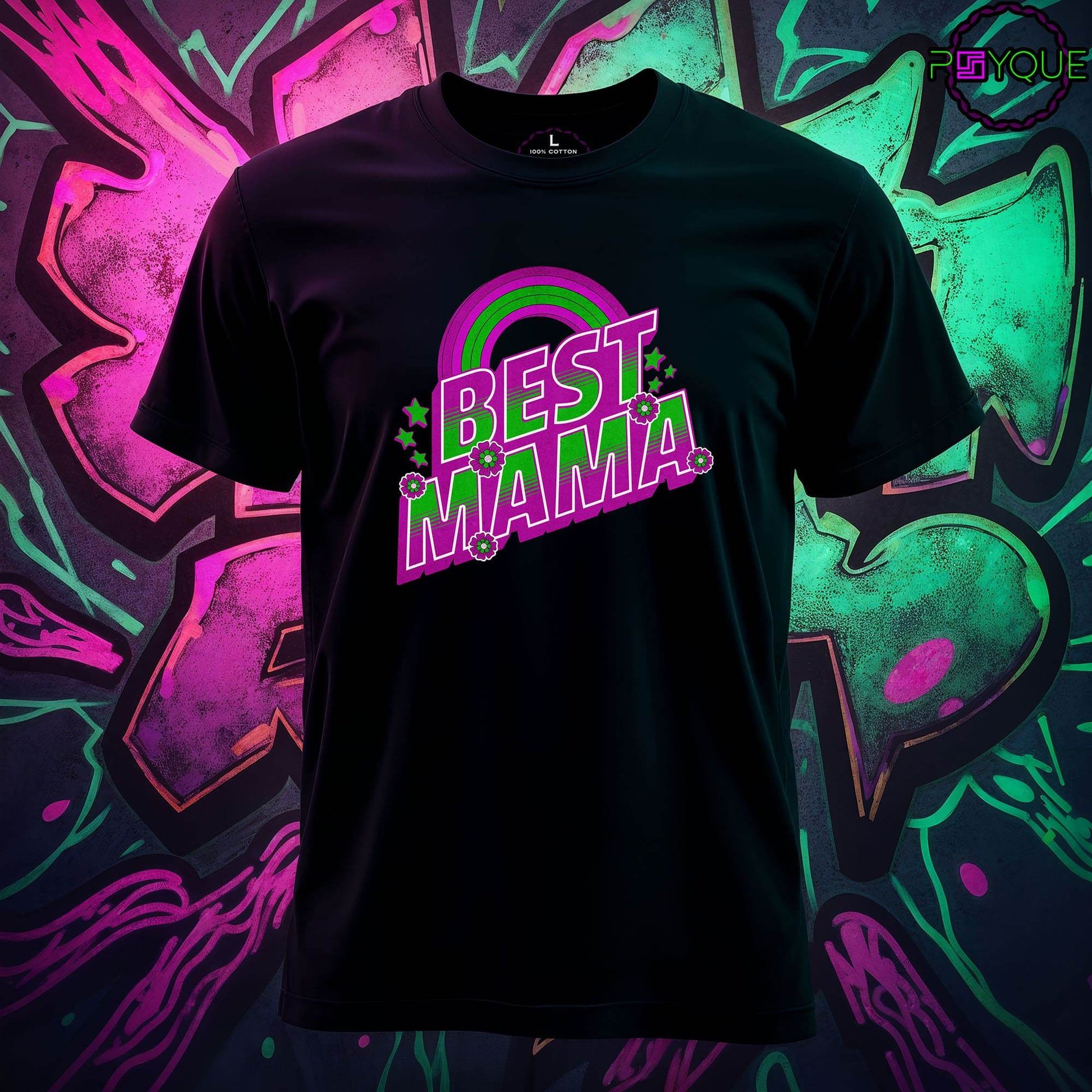 Best Mama T-Shirt #md7 - Psyque