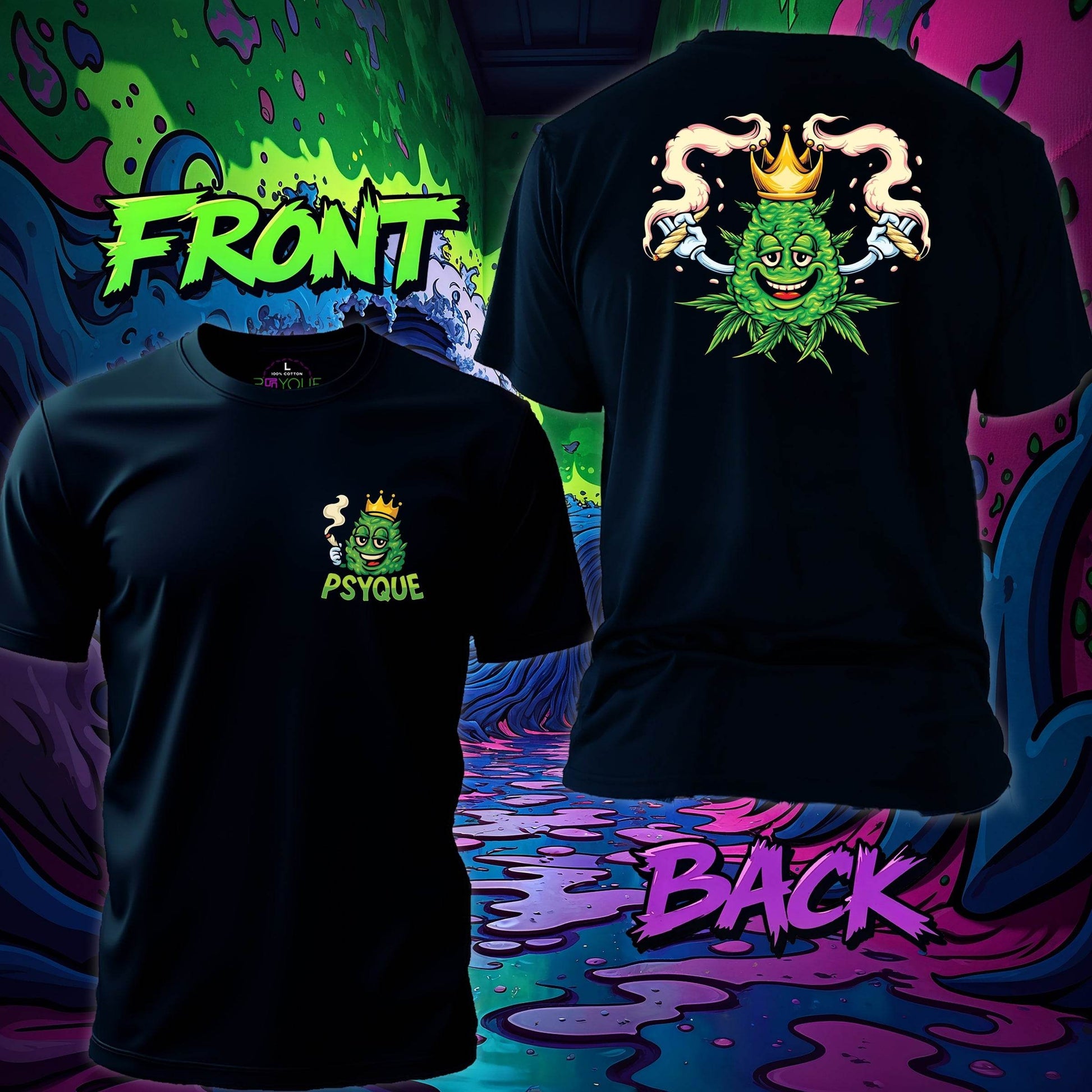 Blunt Royalty – King Bud Tee #st6 - Psyque