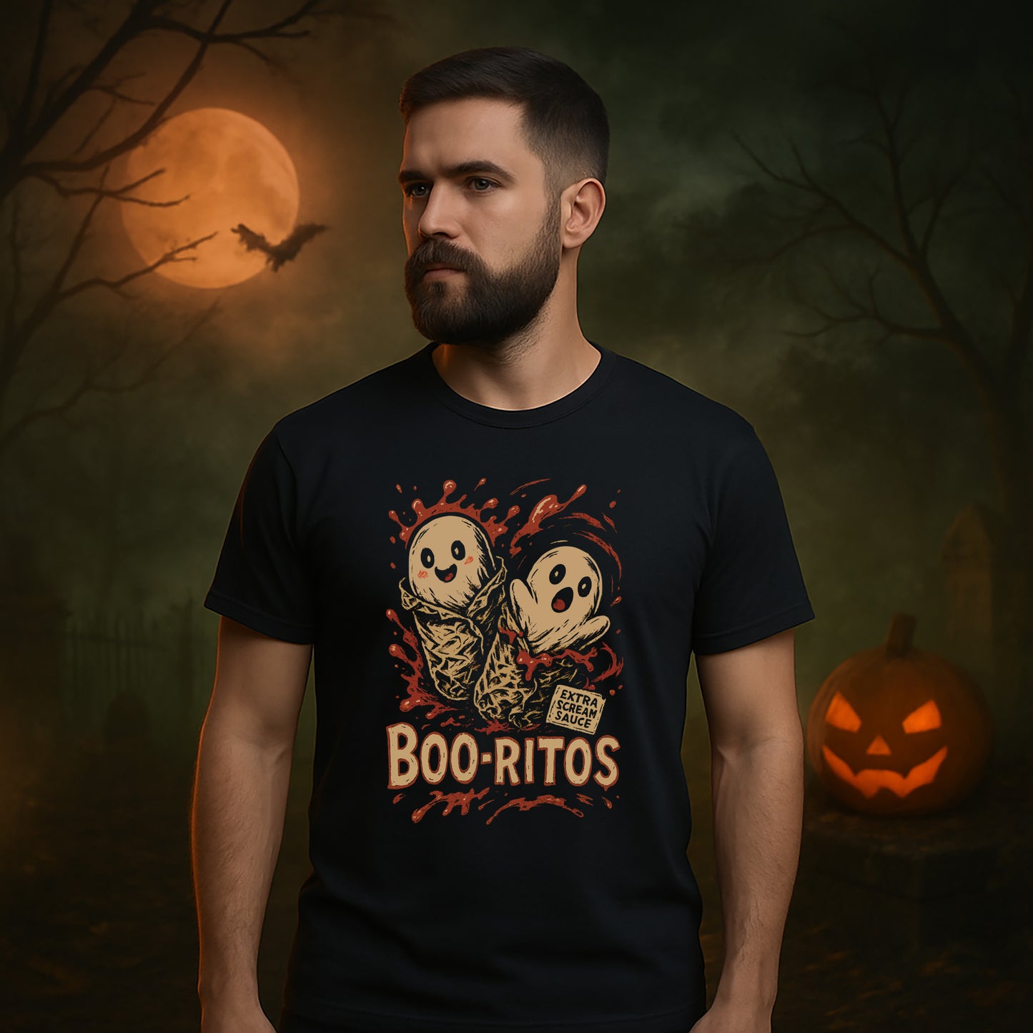 Boo-Ritos Halloween T-Shirt #hl23