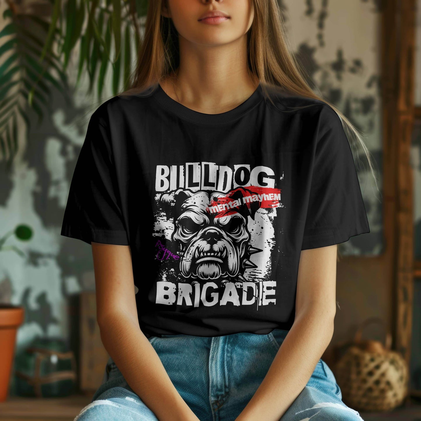 Bulldog – Menthal Mayhem Brigade T-Shirt #ad1 - Psyque