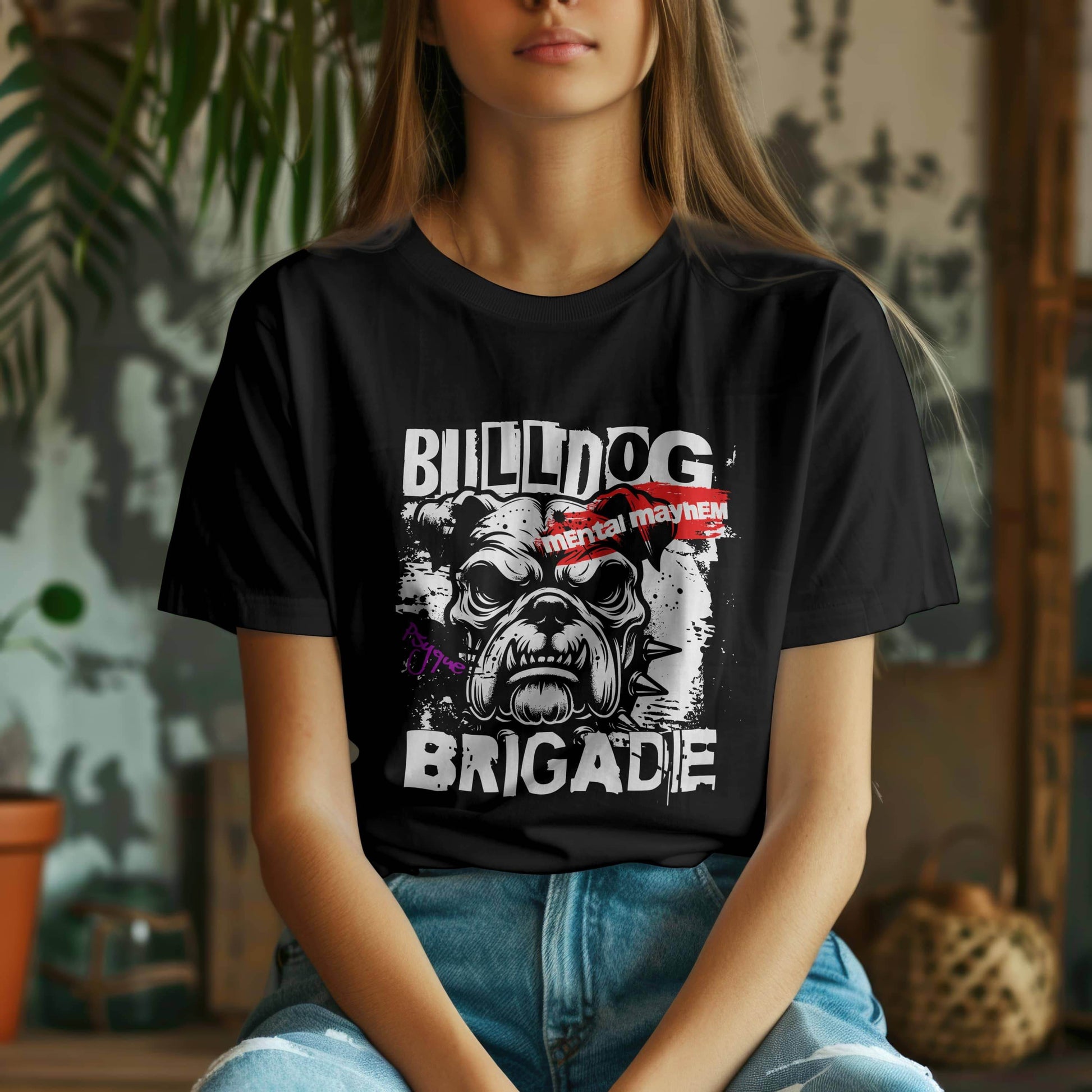 Bulldog – Menthal Mayhem Brigade T-Shirt #ad1 - Psyque