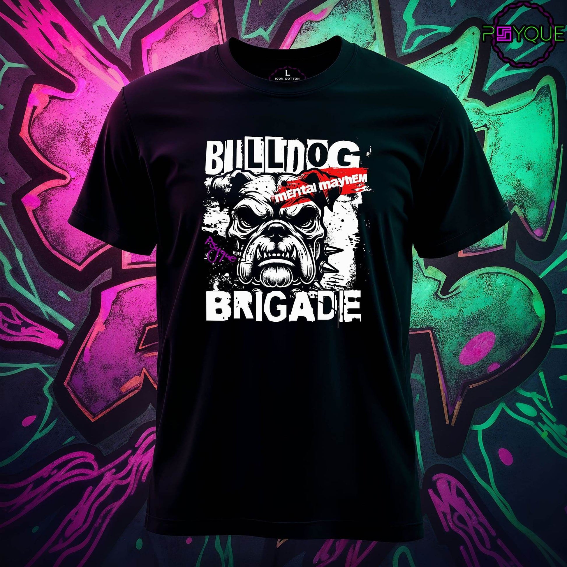 Bulldog – Menthal Mayhem Brigade T-Shirt #ad1 - Psyque