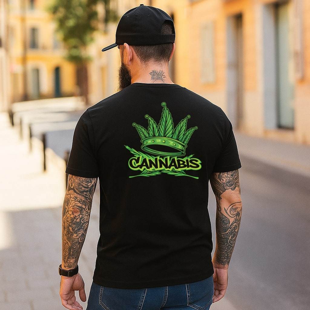 Canna Crown – Bud Royalty T-shirt #st29 - Psyque