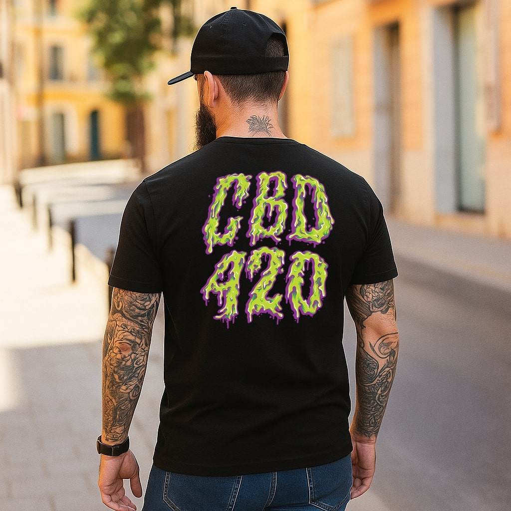 CBD 420 – Gooey Good-Vibes Edition Tee #st15 - Psyque