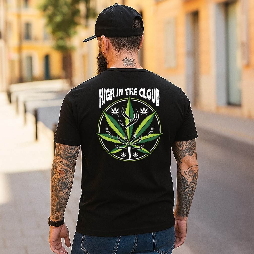 High in the Cloud – Puff & Buffer Edition Tee #st18 - Psyque