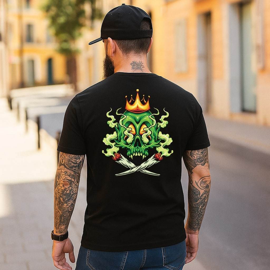 Crowned Chronic – Joint Royalty T-shirt #st19 - Psyque