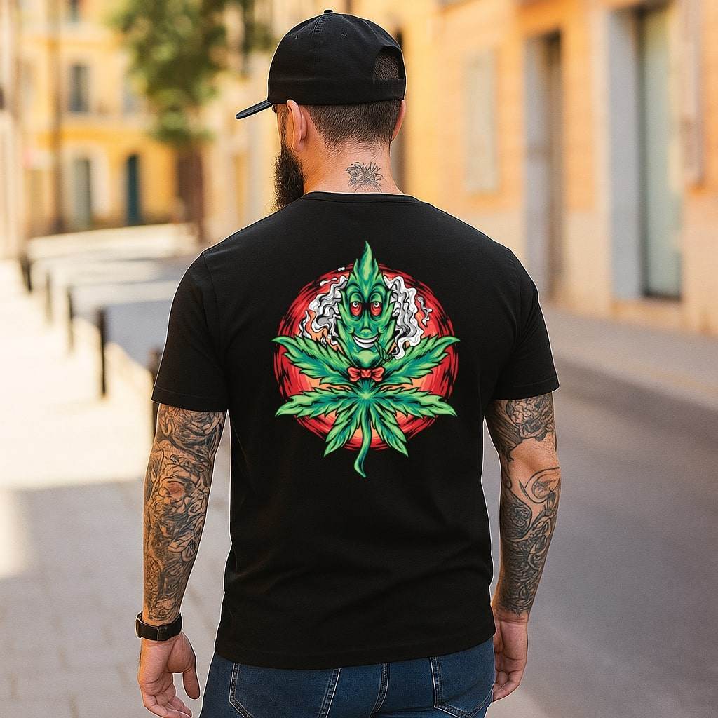 Leafy Gentleman – High Society Edition Tee #st16 - Psyque