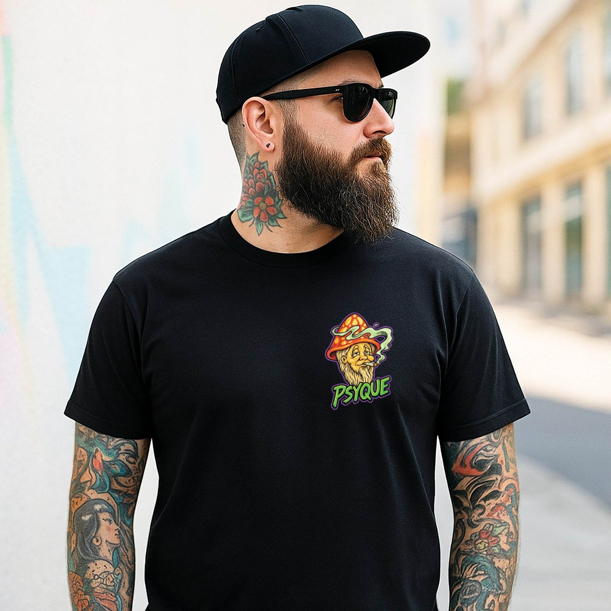 Shroom Wizard Trip Tee #st4 - Psyque