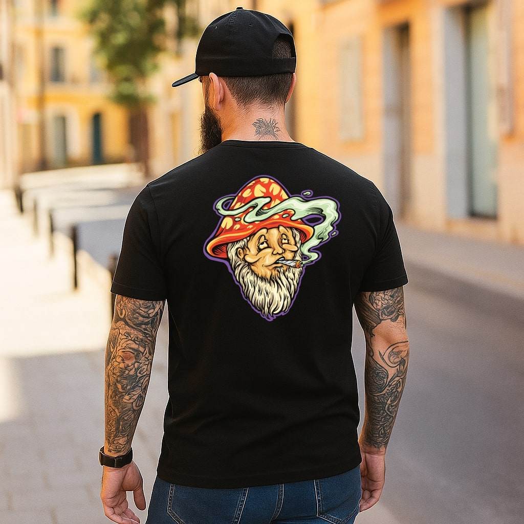 Shroom Wizard Trip Tee #st4 - Psyque
