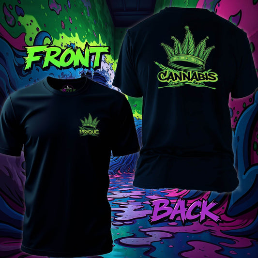 Canna Crown – Bud Royalty T-shirt #st29 - Psyque