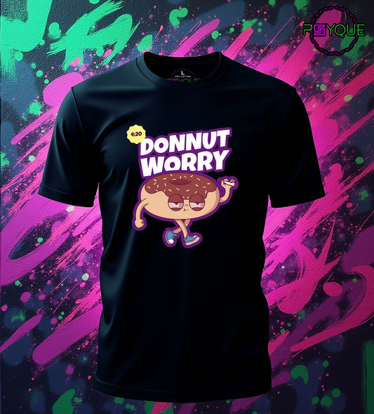 Donnut Worry T-shirt #st2 - Psyque
