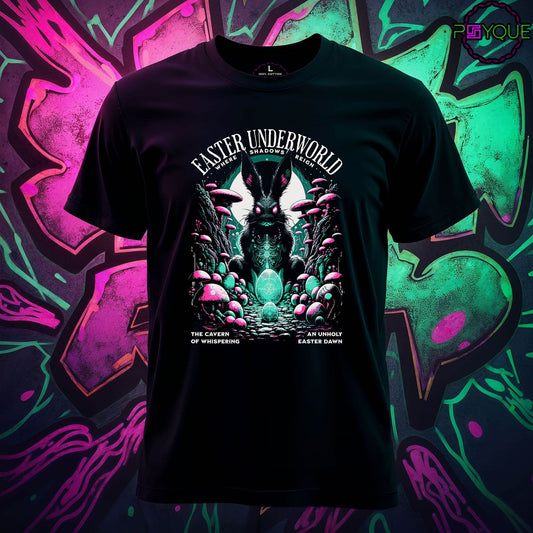 Easter Underworld – Cavern of Whispering T-shirt #ea7 - Psyque