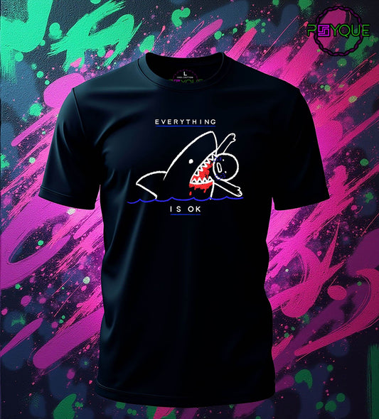 Everything is OK T-shirt #f7 - Psyque