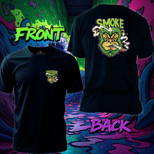 Ganja Gorilla – Smoke Signal T-shirt #st23 - Psyque