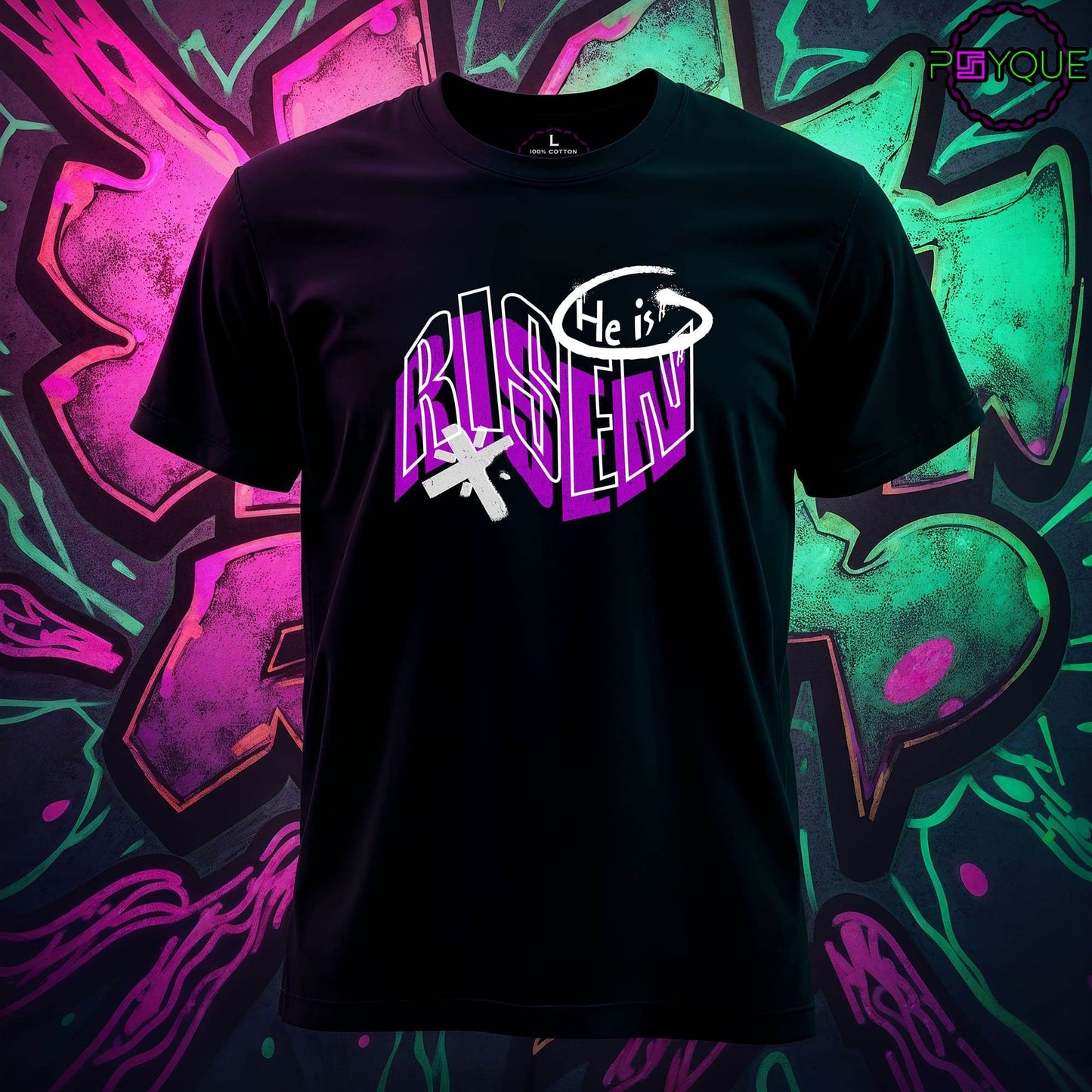 He Is Risen T-Shirt #re7 - Psyque