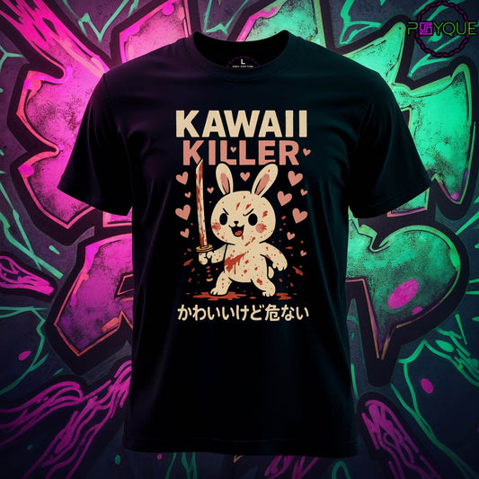 Kawaii Killer – Cute but Dangerous T-Shirt #jp8 - Psyque