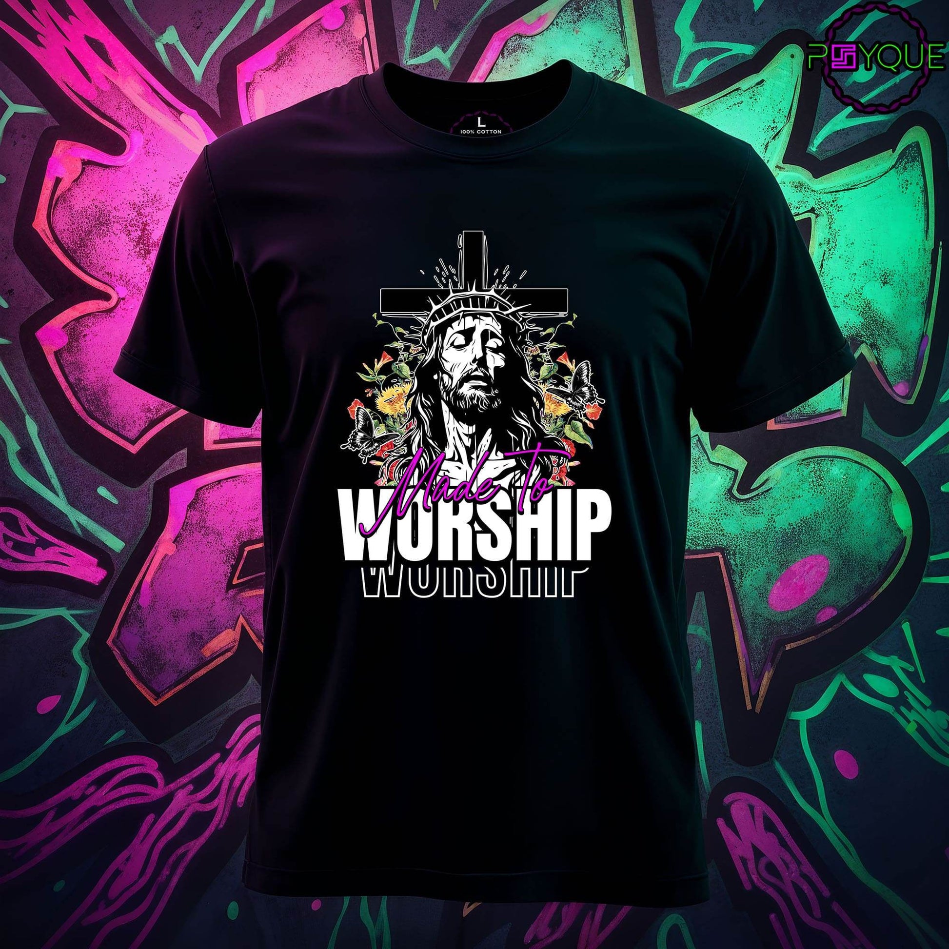 Made To Worship T-Shirt #re2 - Psyque