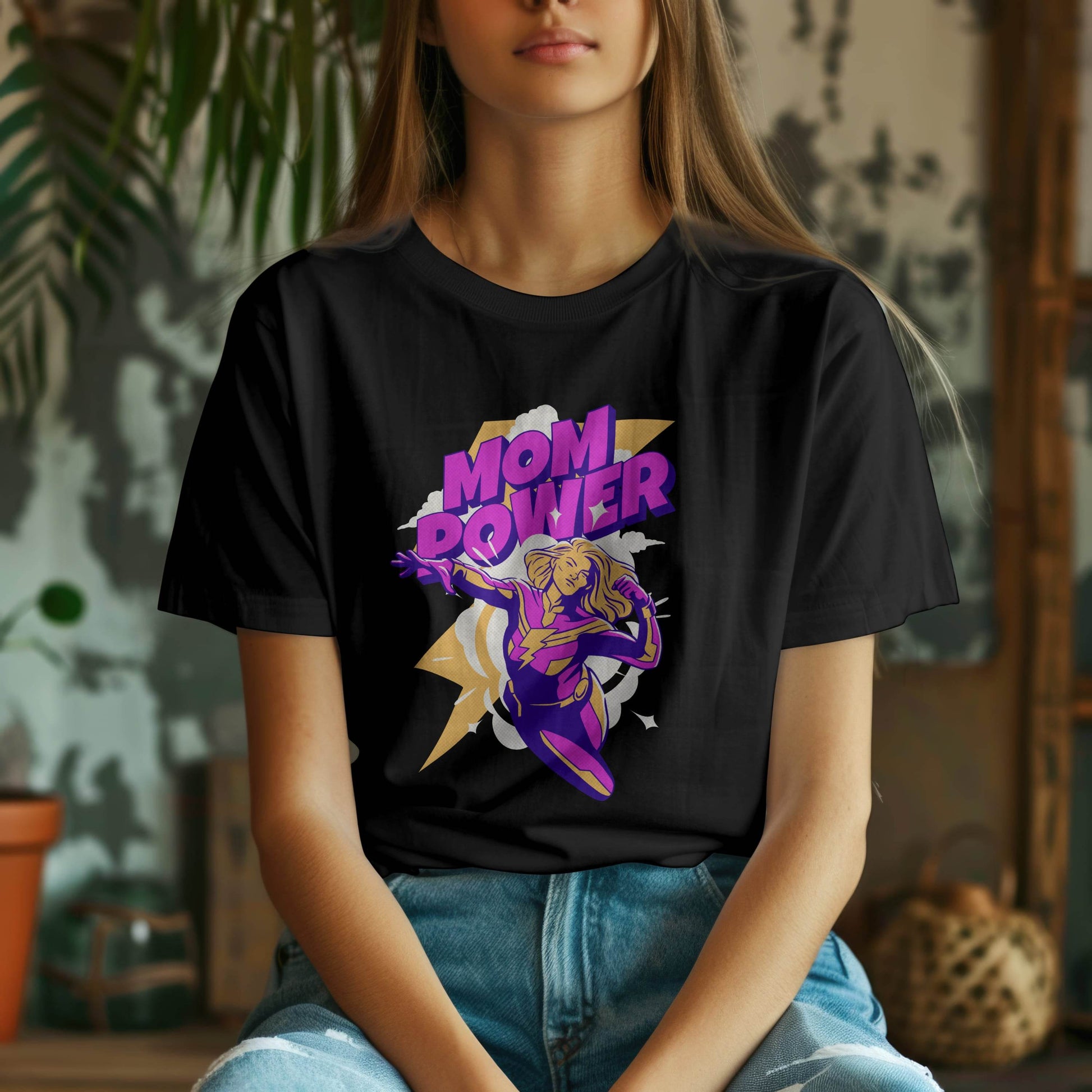 Mom Power T-Shirt #md4 - Psyque