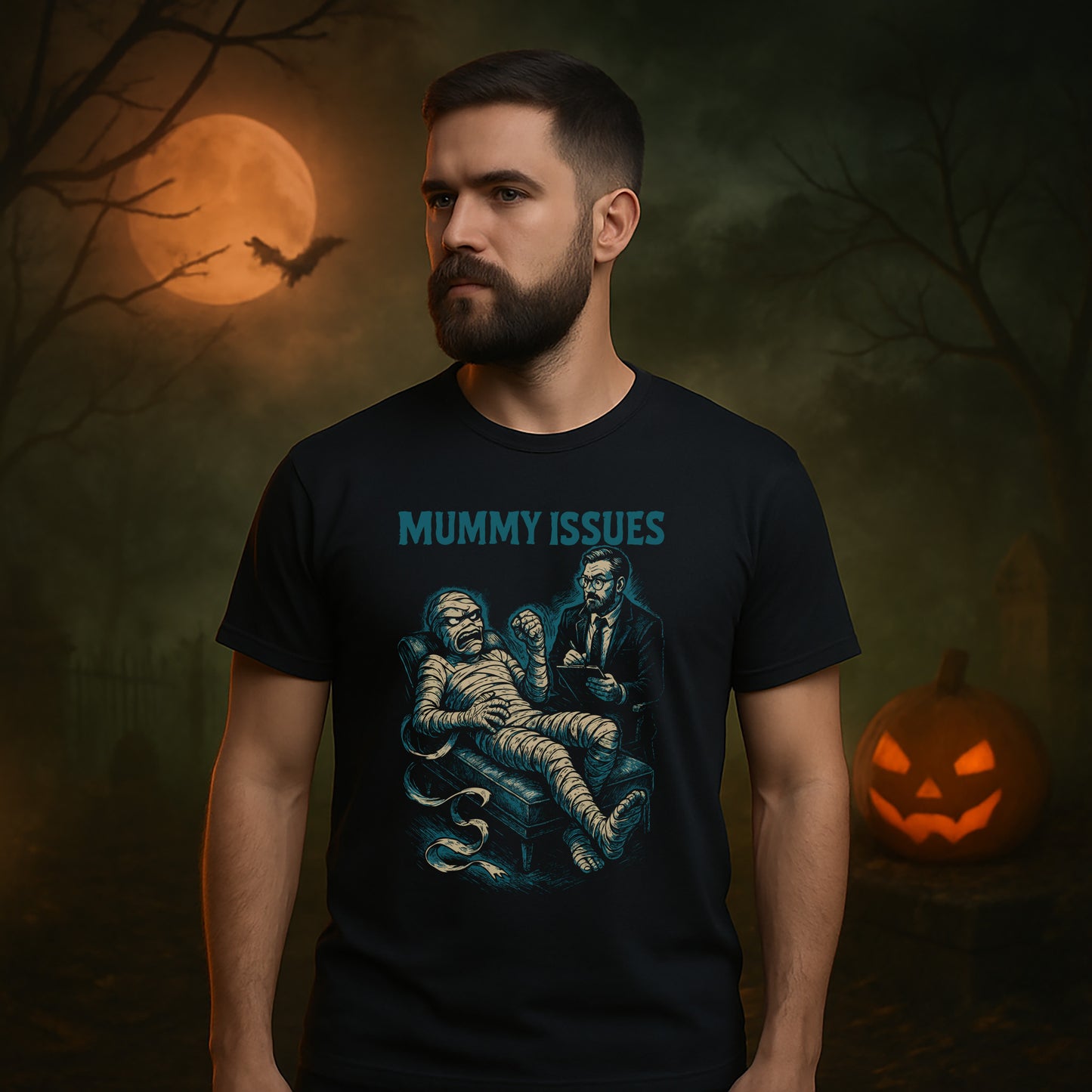 Mummy Issues Halloween T-Shirt #hl12