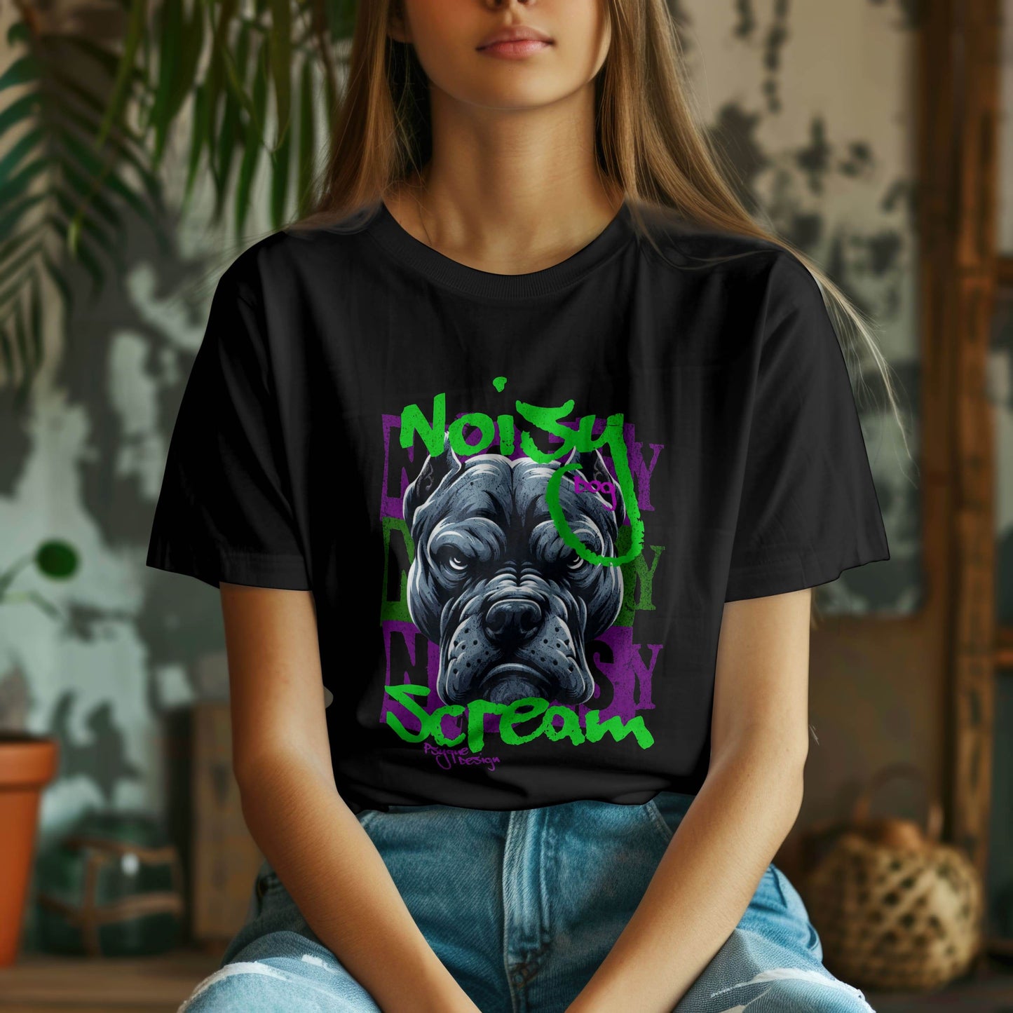 Noisy Scream – Street Snarl Drop T-Shirt #ad6 - Psyque