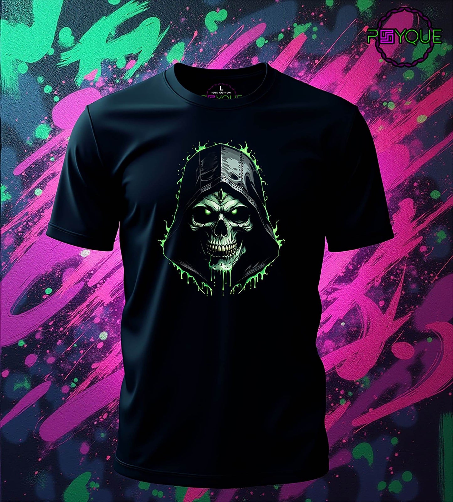 Rogue Death Skull T-shirt #s5 - Psyque