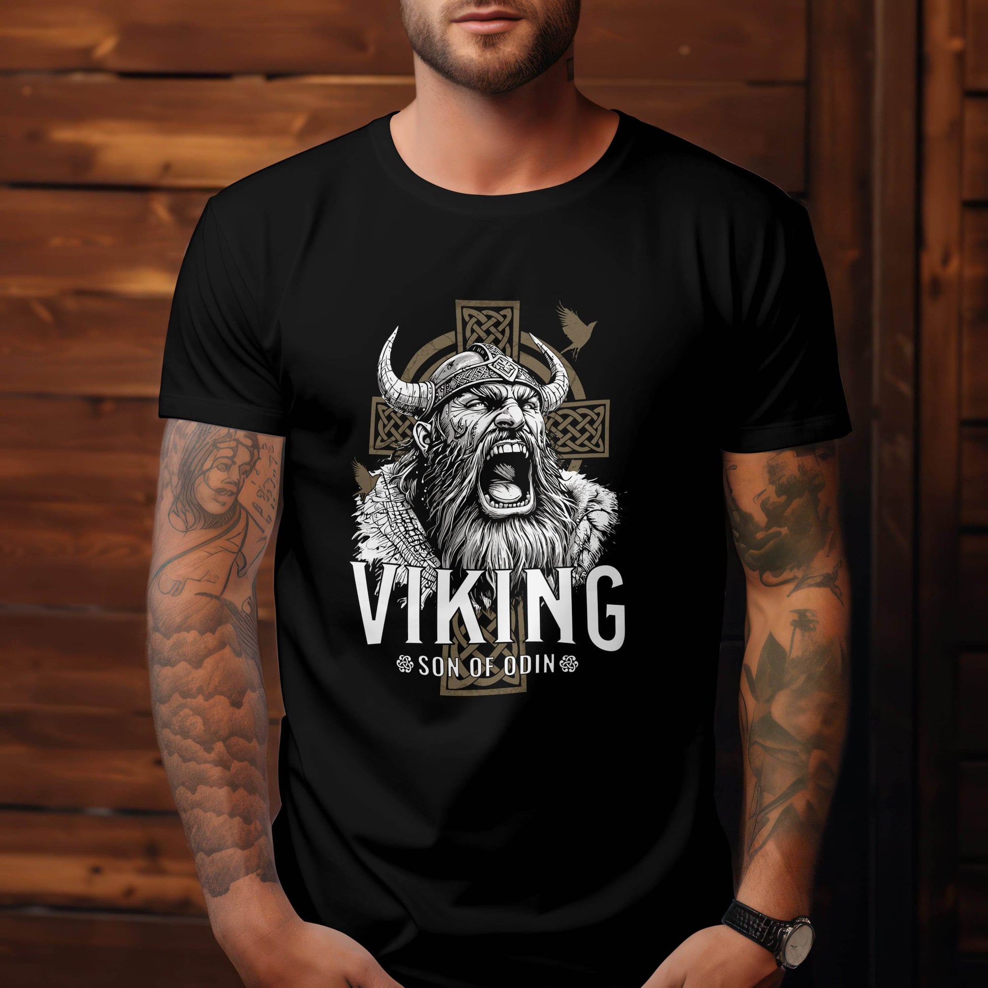Viking - Son of Odin T-Shirt #wv1 - Psyque