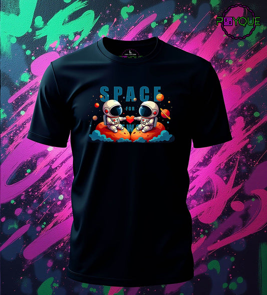 Space For Two T-shirt #vd3 - Psyque