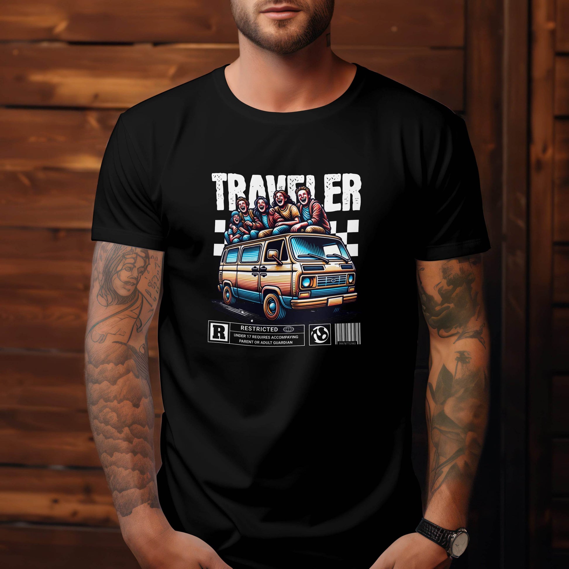 Traveler T-Shirt #tw7 - Psyque
