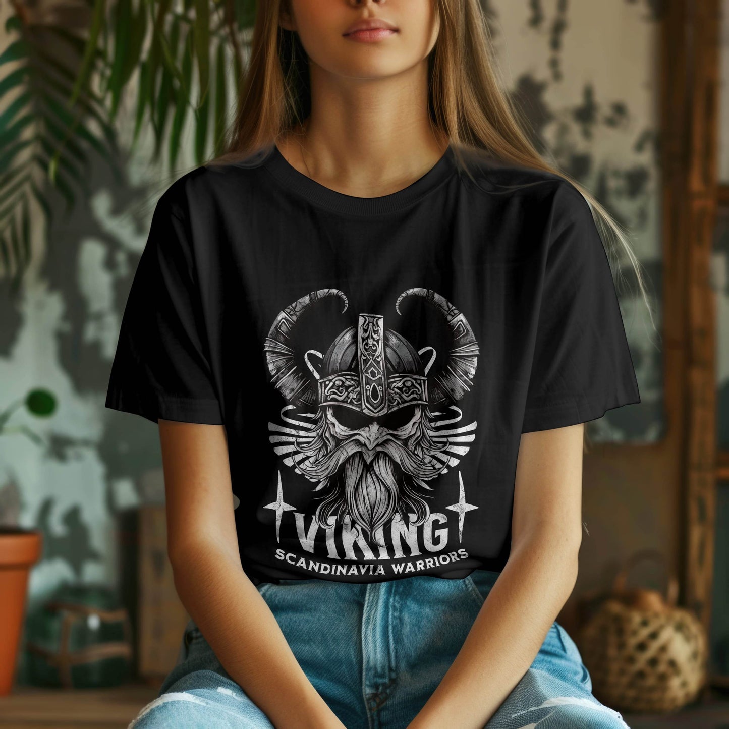 Viking – Scandinavia Warriors T-Shirt #wv6 - Psyque