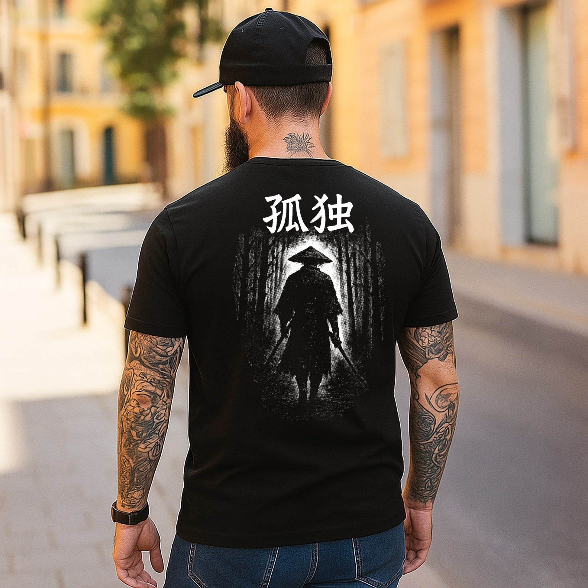 Kodoku Ronin – Lone Samurai Tee #jp17 - Psyque