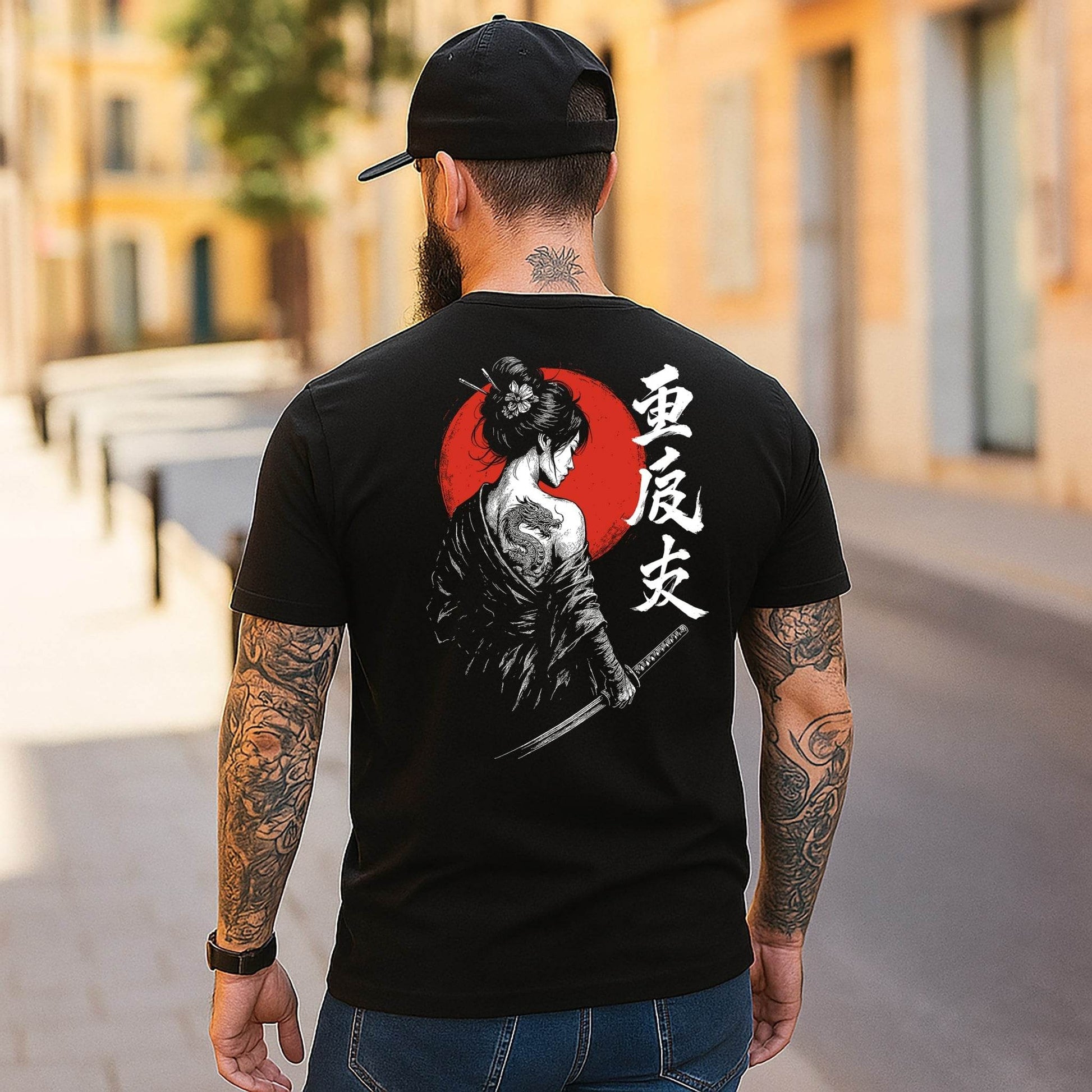 Dragon Veil – Geisha of Resolve Tee #jp20 - Psyque